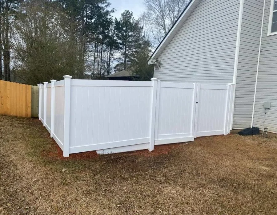 Fence installed by Joseph Privacy Fence